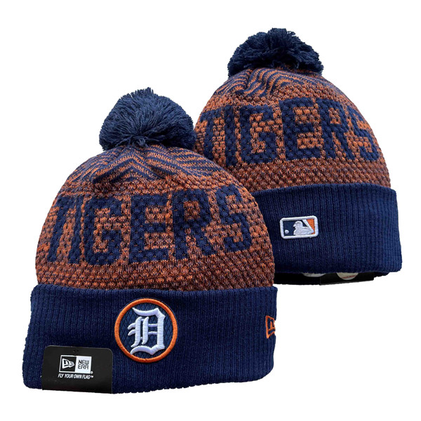 Detroit Tigers Knit Hats 013